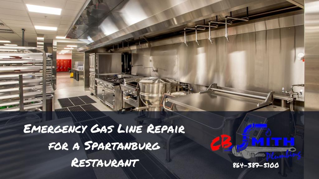 Gas Line Services Emergency Gas Line Repair for a Spartanburg Restaurant