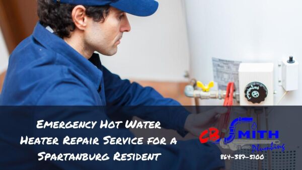Emergency Hot Water Heater Repair Service for a Spartanburg Resident