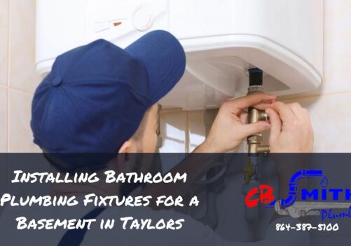 Installing Bathroom Plumbing Fixtures for a Basement in Taylors