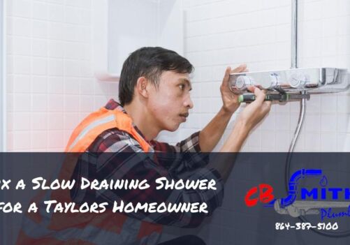 Fix a Slow Draining Shower for a Taylors Homeowner