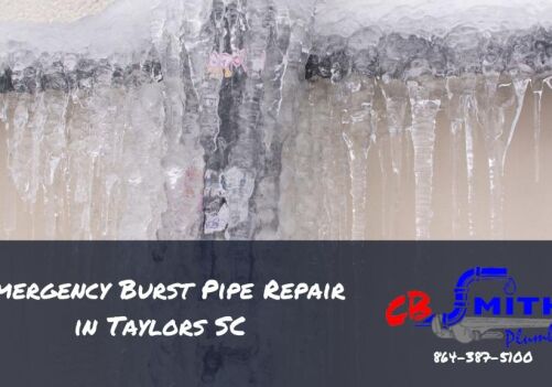 Emergency Burst Pipe Repair in Taylors SC