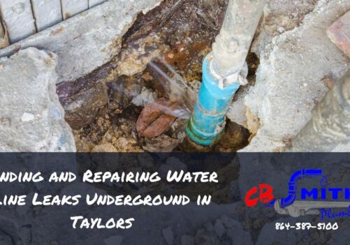 Finding and Repairing Water Line Leaks Underground in Taylors