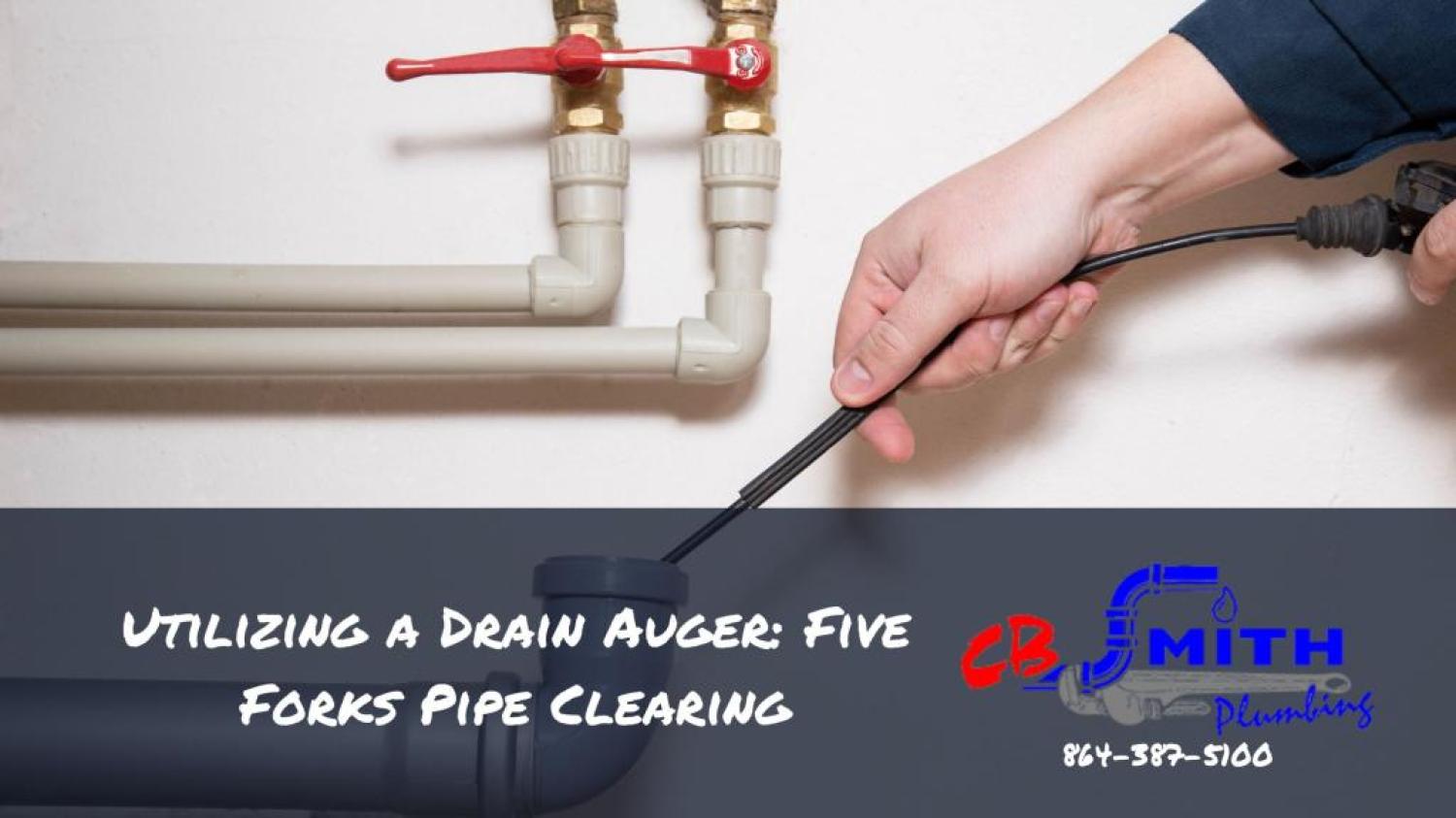 drain auger Utilizing a Drain Auger: Five Forks Pipe Clearing