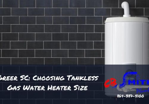 Greer SC: Choosing Tankless Gas Water Heater Size