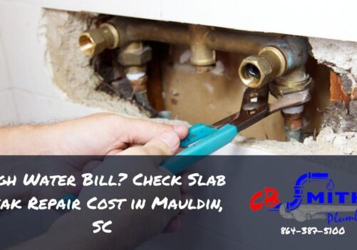 High Water Bill? Check Slab Leak Repair Cost in Mauldin, SC