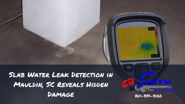 Slab Water Leak Detection in Mauldin, SC Reveals Hidden Damage