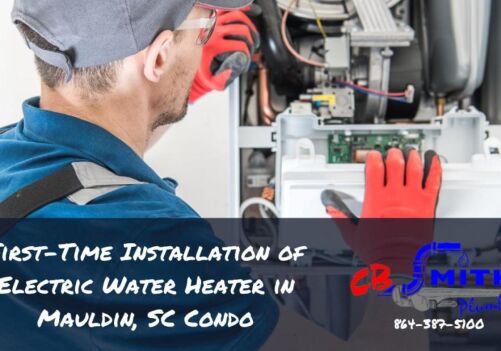 First-Time Installation of Electric Water Heater in Mauldin, SC Condo