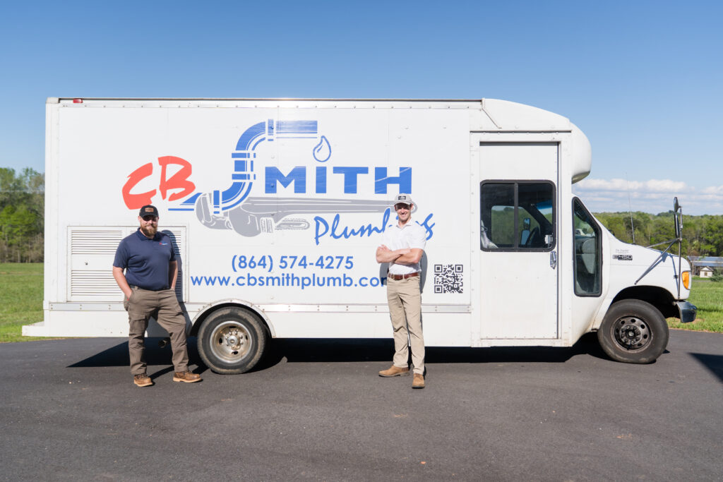 Water softener installation in Spartanburg, SC CB Smith Plumbing 348
