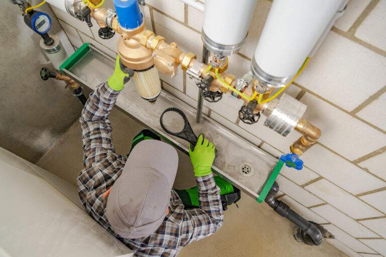 How to hire a plumber in Spartanburg, SC and what to look for plumber inspecting residential plumbing system