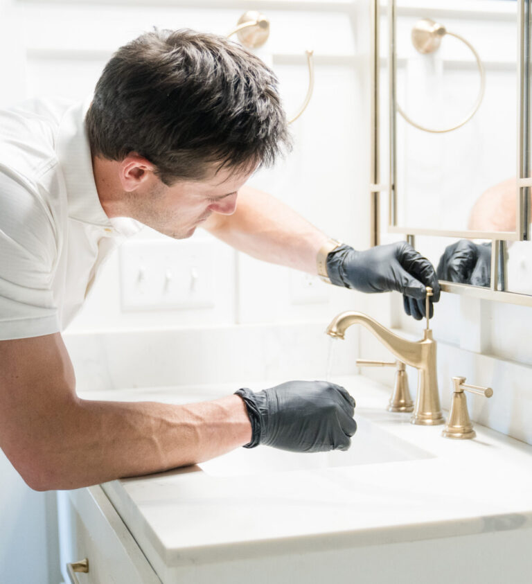 Faucet repair or replacement in Gaffney for better water efficiency CB Smith Plumbing 161 scaled e1784021838838