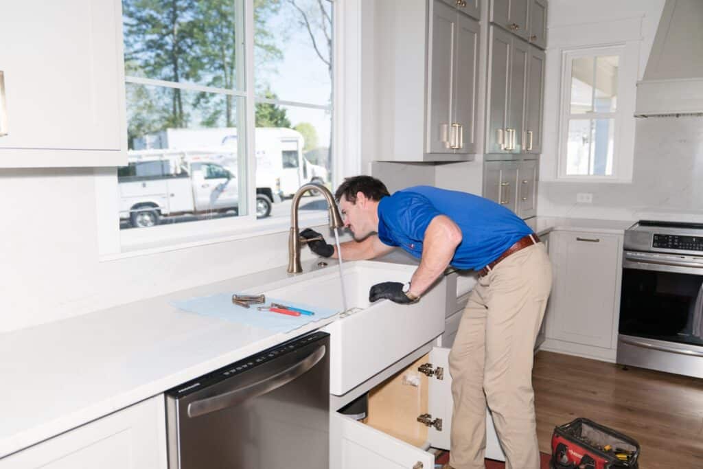 Faucet & Fixture CB Smith Plumbing testing